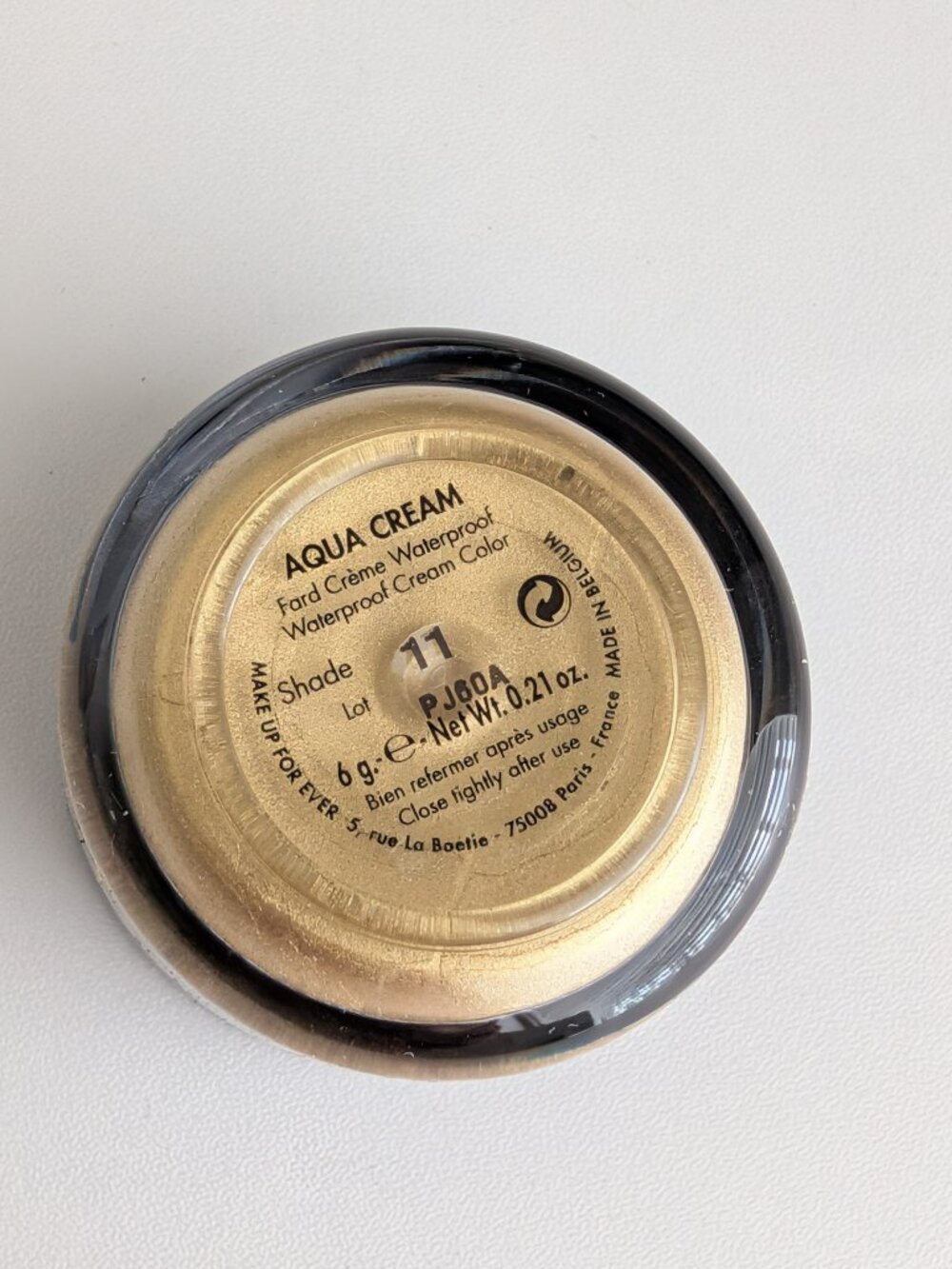Make Up For Ever Aqua Cream Waterproof Cream Color #11 New Old Stock Retired
